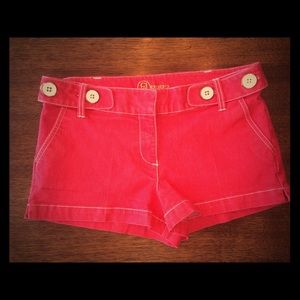 Red Bebe Shorts - Size 6